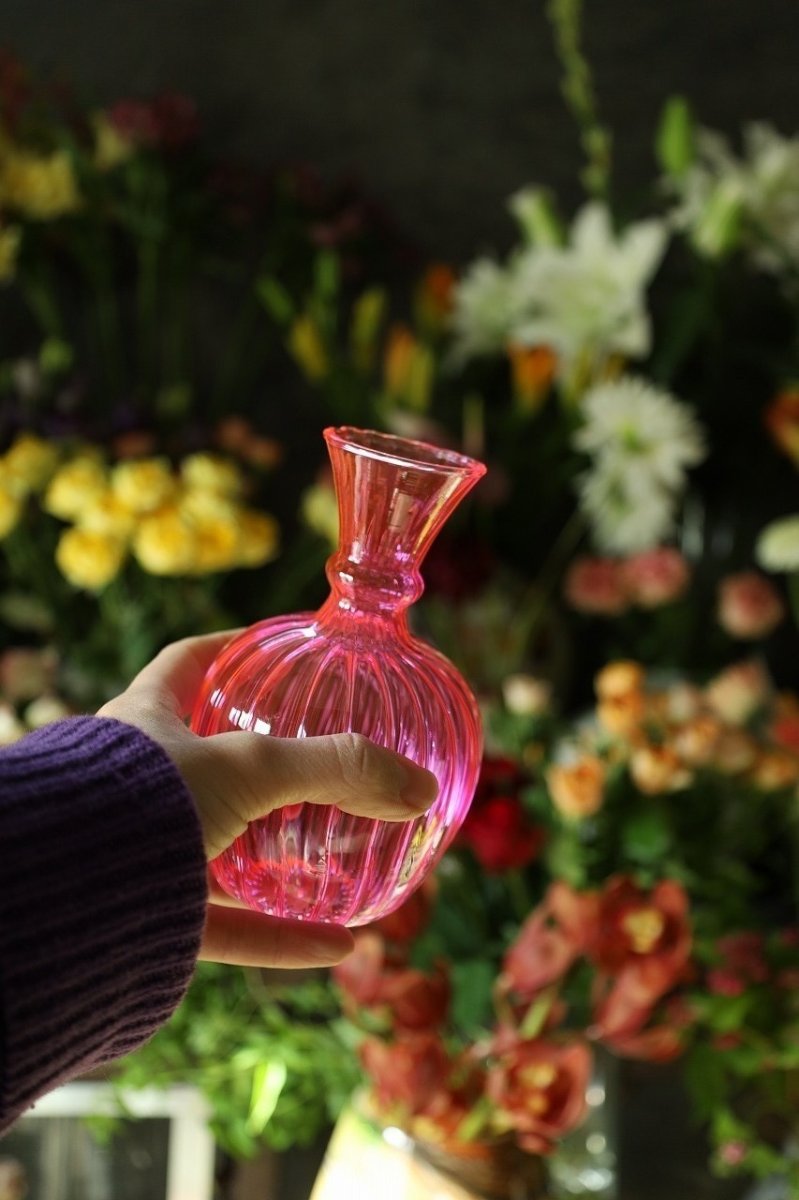 画像1: Small vase pink！ (1)