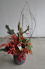 画像4: 室内用門松アレンジ(中サイズ) (4)