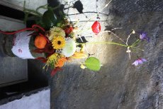 画像3: 竹筒アレンジ sample (3)