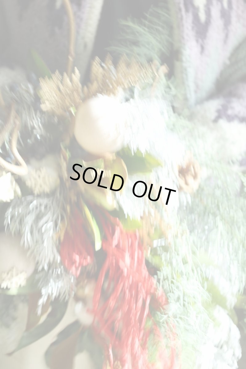 画像3: 店長が作ったクリスマスとお正月兼用のリース (3)