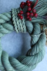 画像4: うっとり見とれてため息が出ちゃうくらいに美しいしめ飾り。「円満」 (4)