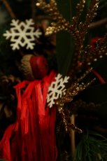 画像2: 店長が作ったクリスマスとお正月兼用のリースno.4 (2)