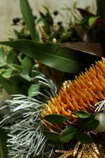 画像3: 店長が作ったクリスマスとお正月兼用のリースno.5 (3)