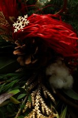 画像3: 店長が作ったクリスマスとお正月兼用のリースno.2 (3)