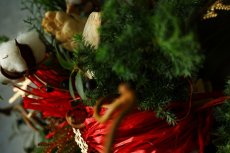 画像5: 店長が作ったクリスマスとお正月兼用のリースno.2 (5)
