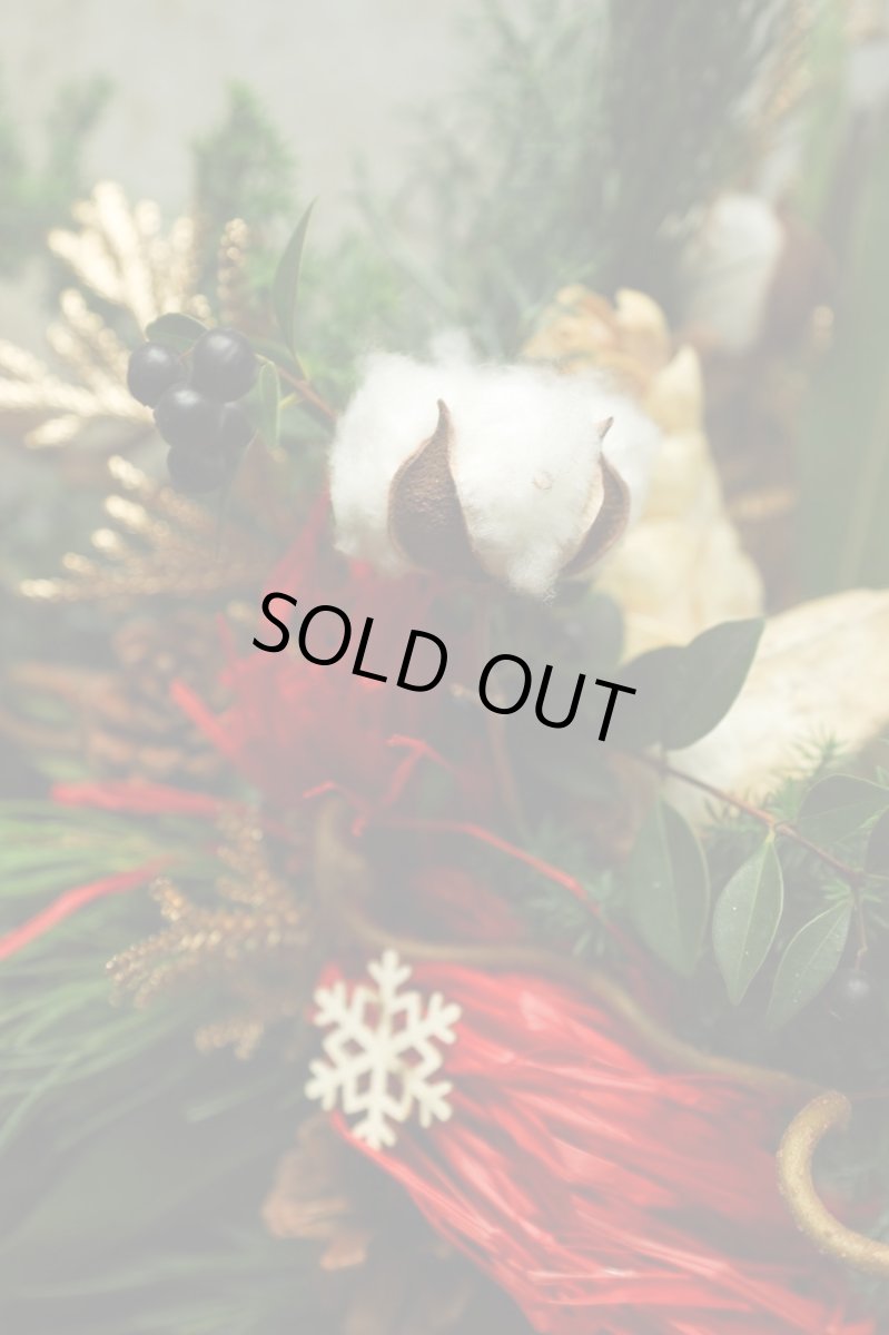 画像4: 店長が作ったクリスマスとお正月兼用のリースno.2 (4)