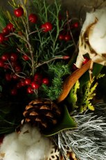 画像4: 店長が作ったクリスマスとお正月兼用のリースno.3 (4)