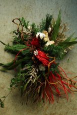 画像1: 店長が作ったクリスマスとお正月兼用のリースno.2 (1)