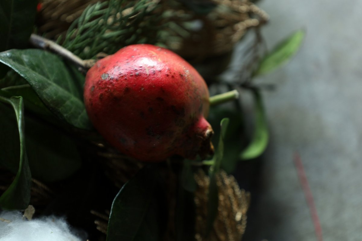 画像3: 店長が作ったクリスマスとお正月兼用のリース「しめ縄入りver.」3 (3)