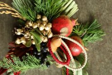 画像2: 【一点もの】しめ飾りno.2 (2)