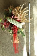 画像4: 【一点もの】しめ飾りno.8 (4)
