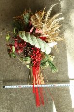 画像5: 【一点もの】しめ飾りno.8 (5)