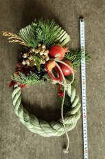 画像3: 【一点もの】しめ飾りno.2 (3)