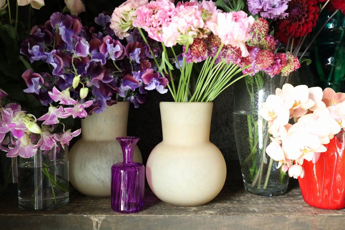 画像2: Small vase　purple！ (2)