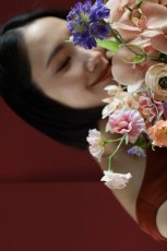 画像4: ピーチ×ライラックのカラーブーケa9 (4)