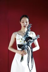 画像2: モノトーンのウェディングブーケa13 (2)