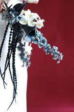 画像5: モノトーンのウェディングブーケa13 (5)