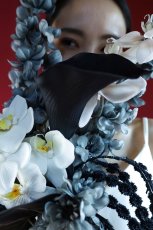 画像4: モノトーンのウェディングブーケa13 (4)