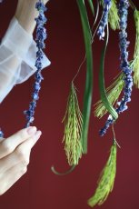 画像6: 和装にも映える｜紫×橙×深紅の個性派カラーブーケa12 (6)