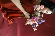 画像6: ピーチ×ライラックのカラーブーケa9 (6)