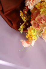 画像3: 陽だまりカラーのウェディングブーケ｜オレンジ×イエローb13 (3)