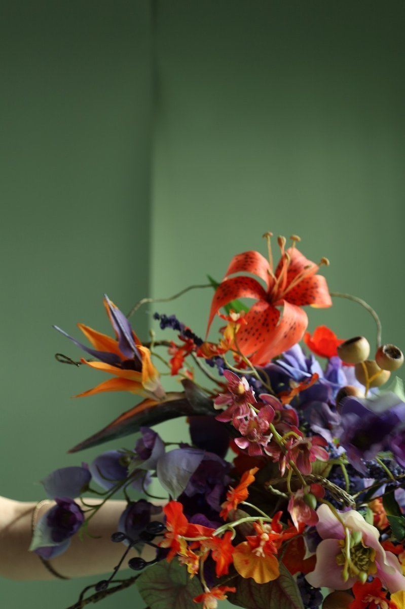 画像3: 個性をまとうアートブーケb12 (3)